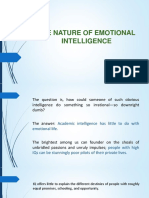The Nature of Emotional Intelligence