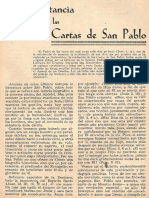 Straubinger - La Importancia de Las Cartas de San Pablo PDF