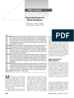 2003 Gray Literature in Meta Analysis PDF