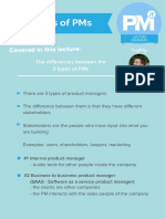CHEAT SHEET 3 Different Types of Product Manager Roles PDF