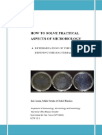 Determination of The Parameters Defining The Bacterial Growth 2