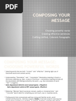 Composing Your Message