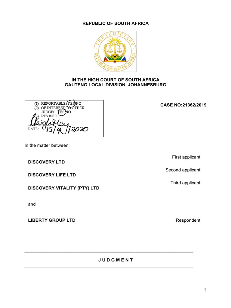 Discovery Vs Liberty | PDF | Trademark | Copyright Infringement