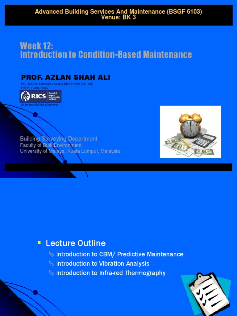 Introduction to Condition-Based Maintenance | PDF | Infrared ...