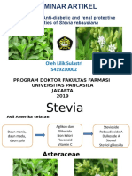 Antiooxidant, Anti-Diabetic and Renal Protective Properties of Stevia Rebaudiana