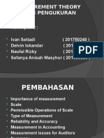 MEASUREMENT THEORY