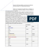 Calculo y Declaración de Impuestos Del RIF