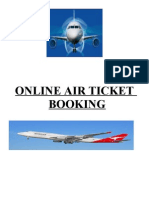 Online Air Ticket Booking