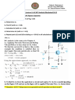 AC BJT Analysis Lecture 3 PDF