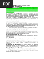 Actos Procesales Resumen