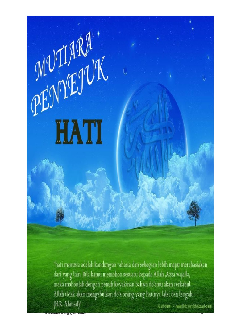 Kumpulan Kultum Mutiara Penyejuk Hati Kumpulan Kultum Mutiara Penyejuk Hati