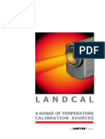 Landcal: A Range of Temperature Calibration Sources