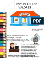 Cuento Sobre La Escuela y Los Valores