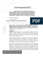 EV Ejemplo - de - Una - Solicitud de Propuesta (RFP) - para - Una - Clinica