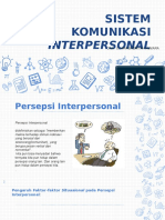 Presentasi Sistem Komunikasi Interpersonal