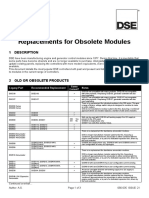 Replacements For Obsolete Modules: 1 Description
