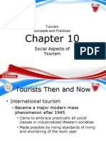 Social Aspects of Tourism: Tourism Concepts and Practices