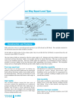 LM Guide HSR - Four-Way Equal-Load Type: Construction and Features