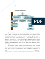 Spanish Political and Social Structure