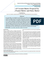 Optimization of Coconut Butter PDF