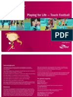 playing for life touch football manual v2