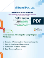 Global Brand ASUS Laptop Service