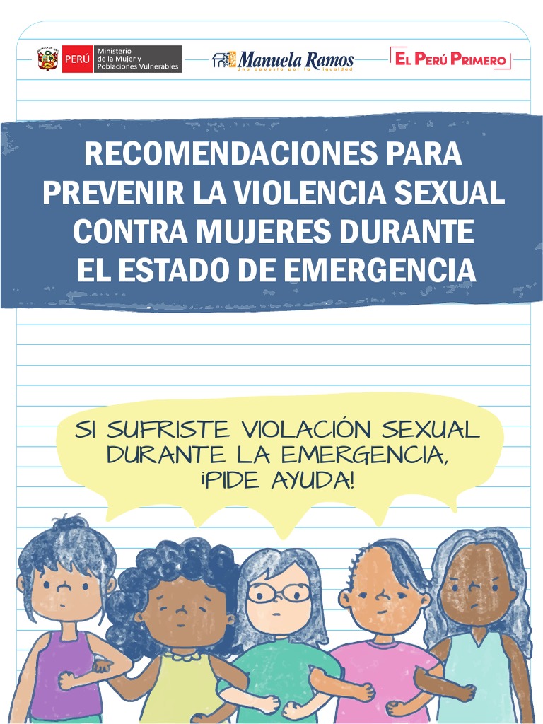 Recomendaciones para Prevenir La Violencia Sexual Contra Las Mujeres ...