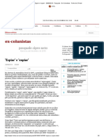 'Espiar' e 'Expiar' - 26 - 09 - 2013 - Pasquale - Ex-Colunistas - Folha de S.Paulo