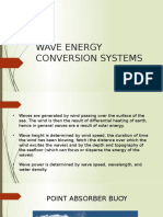 Wave Energy Conversion Systems