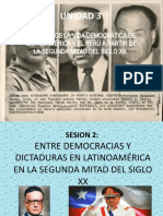 Democracias y dictaduras en Latinoamérica en el siglo XX