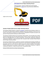 Komatsu PC200-8 Hybrid Service Manual