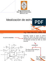 Idealización de Estructuras II (Sección Abierta)