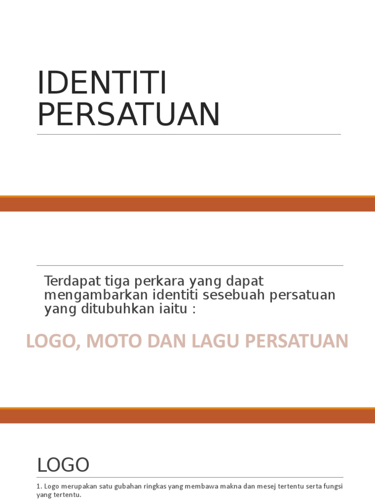 Identiti Persatuan | PDF