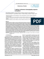 Radiological and Optical Coherence Tomography Aspects in External Root Resorption