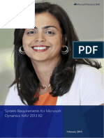 System Requirements For Microsoft Dynamics NAV 2013 R2: February 2014