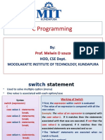 C Programming: By: HOD, CSE Dept