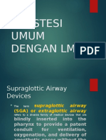 Anestesi umum dengan LMA