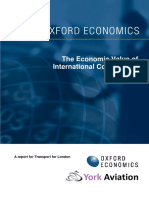 Economic Value of Connectivity Oxford Economics York Aviation PDF