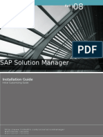 Sap Solution Manager Installation Guide Initial Customizing