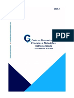 Cadernos Sistematizados 2020 - Princípios e Atribuições Institucionais Da Defensoria Pública