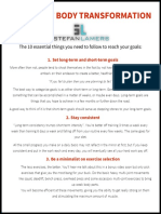10 Laws of Body Transformation PDF