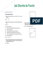 Transformada Discreta de Fourier Ejercicios PDF