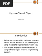 Lecture10 Python OOP