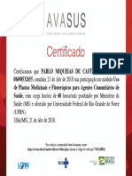 Plantas Medicinais e Fitoterápicos - Certificado de Conclusão PDF