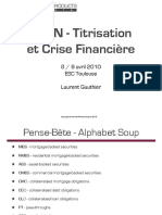 Plan - Titrisation Et Crise Financiere