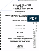I I I I I I I I: Studies and Analyses Space Shuttle Engine