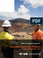 Graduate Scholarship Program: 2020/21 Academic Year
