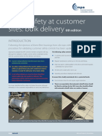 Driver Safety at Customer Sites: Bulk Delivery: 6th Edition