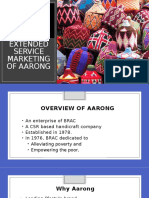 Extended Service Marketing of Aarong