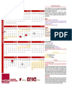 Calendario Acadmico 2019-20 - Grado - Definitivo